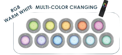 RGB Warm White Multi-color options