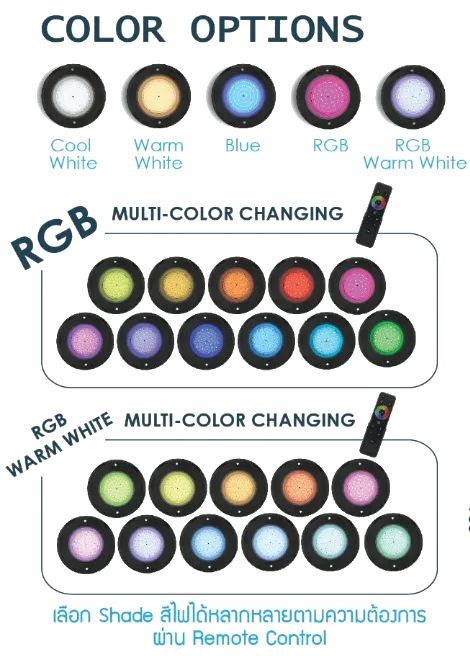 Color Options and Remotes