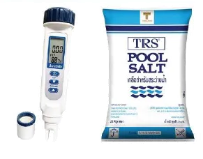 ถุงเกลือและเครื่องวัด