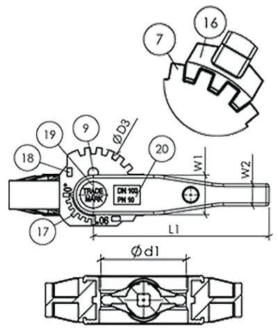 Valve Dimensions Diagram