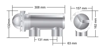 ขนาดของกระบอกเซลล์และการติดตั้ง