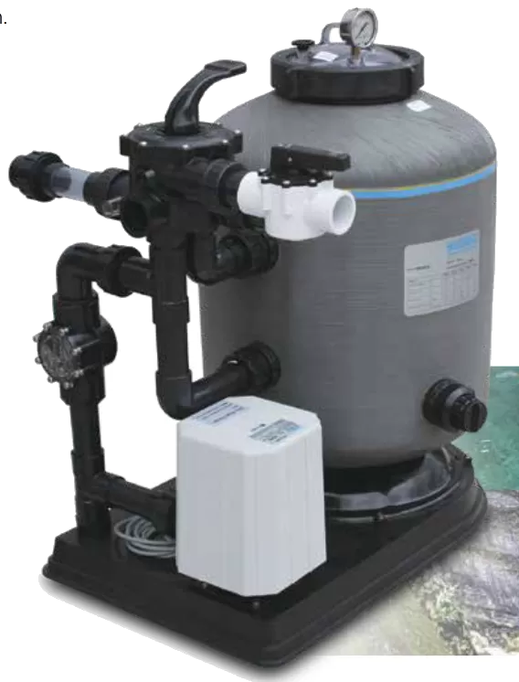 AQUABIOME Biological Filter Pond Installation