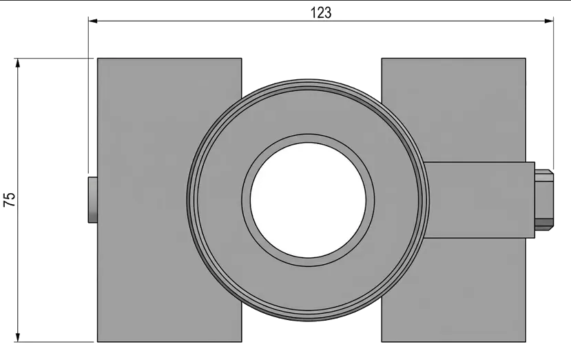 Astralpool Jet 04097 Dimension Side View