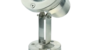 โครงสร้างตัวกรอบดวงโคมทำจาก Stainless Steel 304 ทนการกัดกร่อน