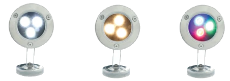 เปรียบเทียบ 3 เฉดสี Cool White, Warm White และ RGB