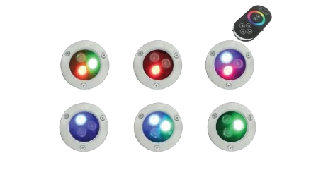 ระบบไฟเปลี่ยนสี RGB Multi-Color พร้อมรีโมทคอนโทรลไร้สาย