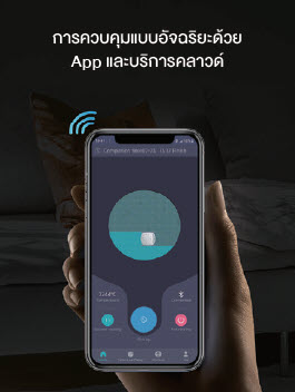 ควบคุมผ่านแอปพลิเคชัน