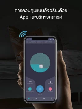 ควบคุมผ่านแอปพลิเคชัน