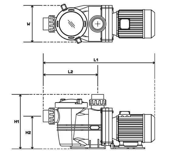 Hydrostar MK IV Dimension Diagram Drawing