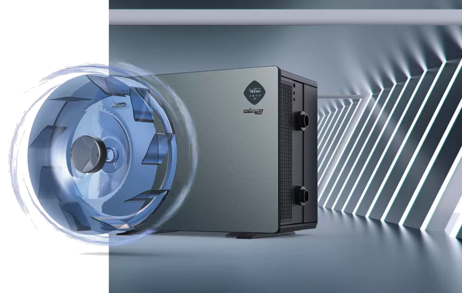 โครงสร้างภายใน InverPad Turbofan เพิ่มประสิทธิภาพการแลกเปลี่ยนความร้อน