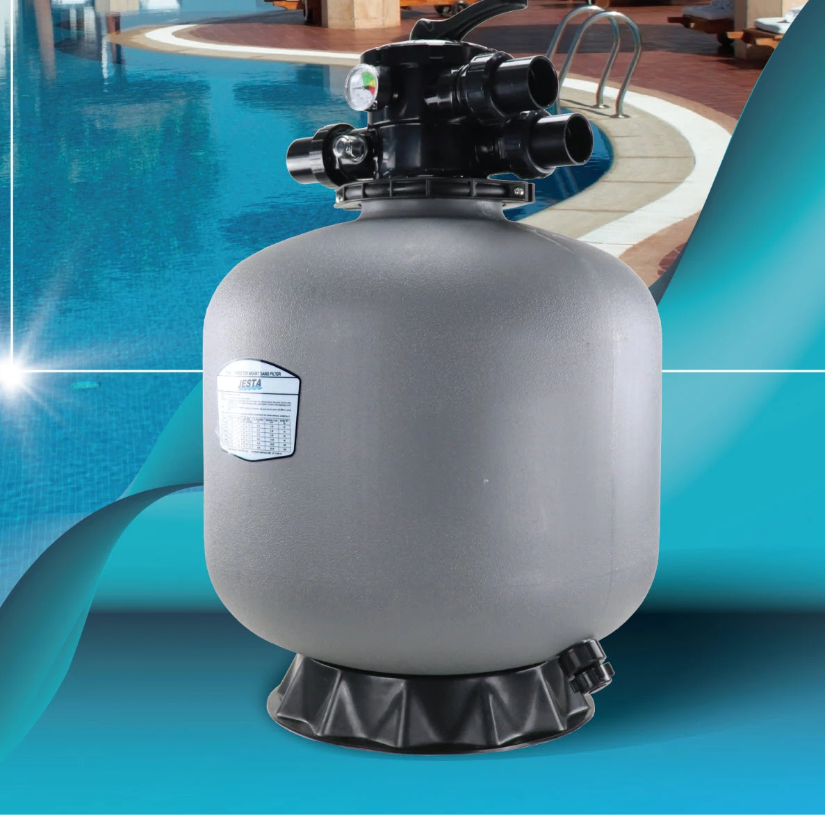 เครื่องกรองทราย JESTA P-DG Series