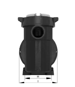 Pump Dimensions Front View
